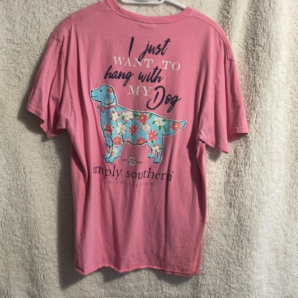 Simply southern dog shirt